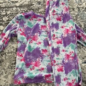 32 Degrees Tie-Dye Sleepwear Set